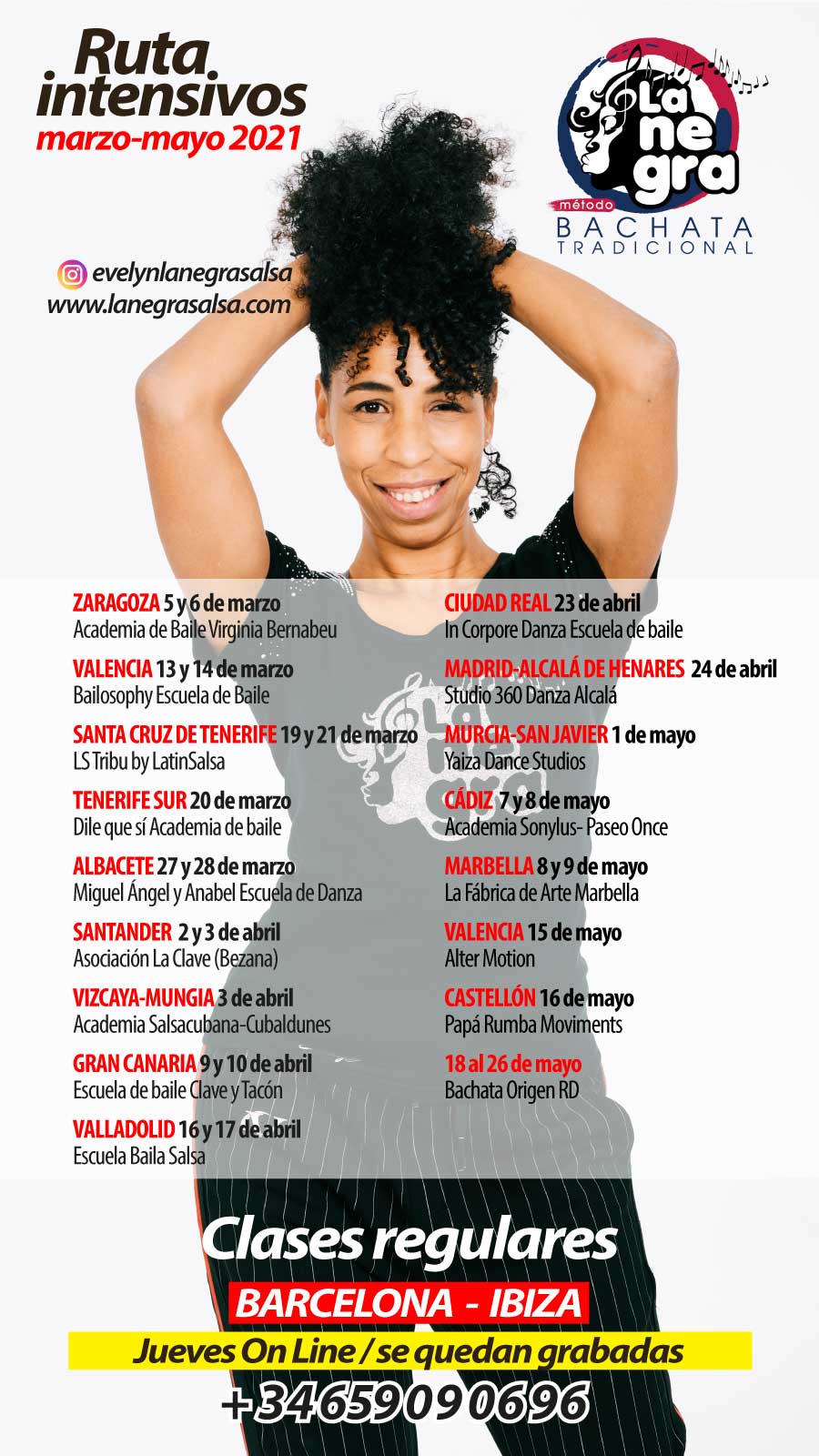 clases de salsa, bachata en barcelona y online